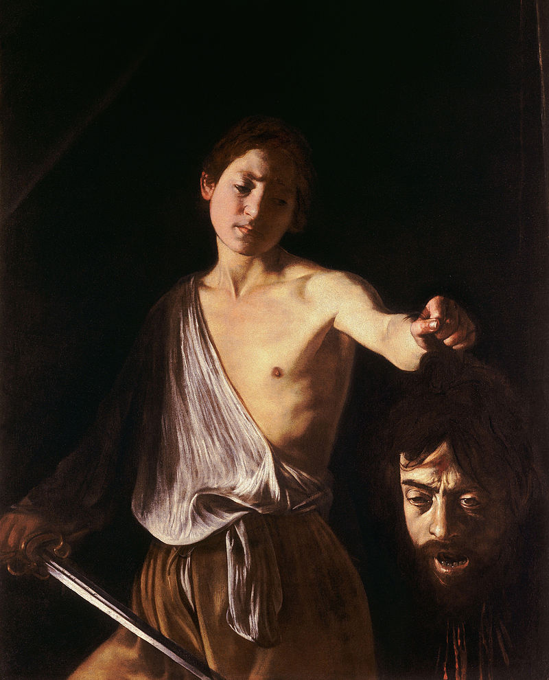 Goliath'ın Kafasıyla David (1606-1607)