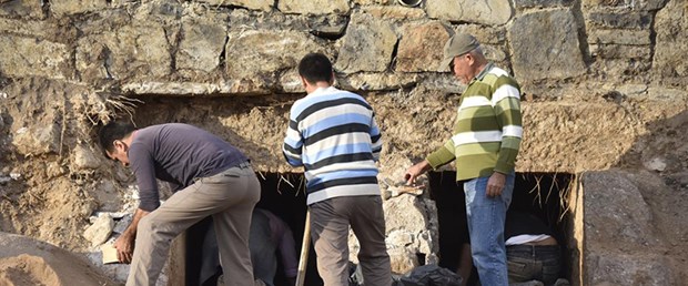 Bodrum’da İnşaat Sırasında Helenistik Mezarlar Bulundu