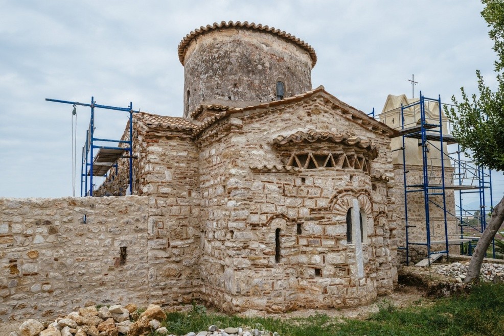 Theotokos’un Doğuşu’nun restorasyonu. Fotoğraf: Epirus Treasures
