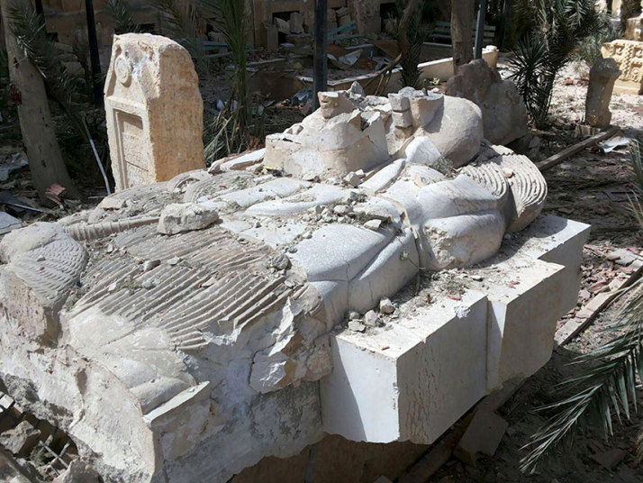 Palmira Antik Kenti'nde Hasar Tespit Çalışmaları Yapıldı