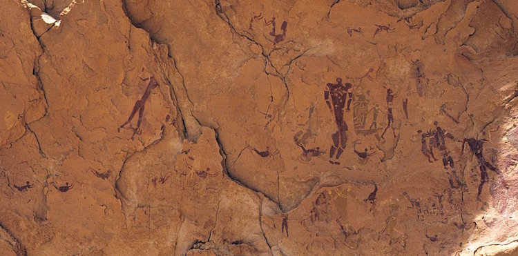 Gilf Kebir'deki kaya resimleri tarihlendirildi.