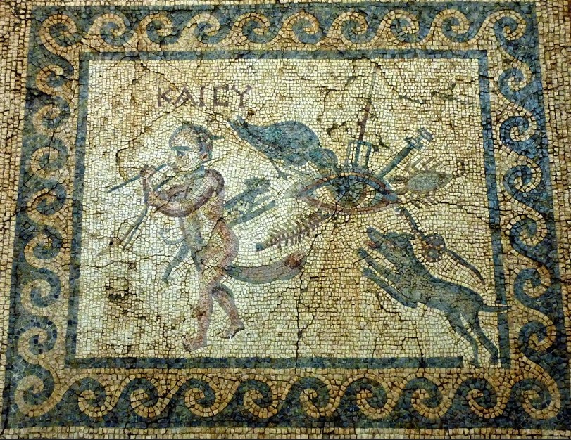 romalıların mozaiklerinde kıskançlıklara karşı betimlemeler yapılmış