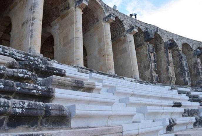 Aspendos Antik Tiyatrosu Restorasyonu Meclise Taşındı