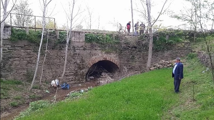 Edirne'de Yıkılmak İstenen Köprü Bizans Köprüsü Çıktı