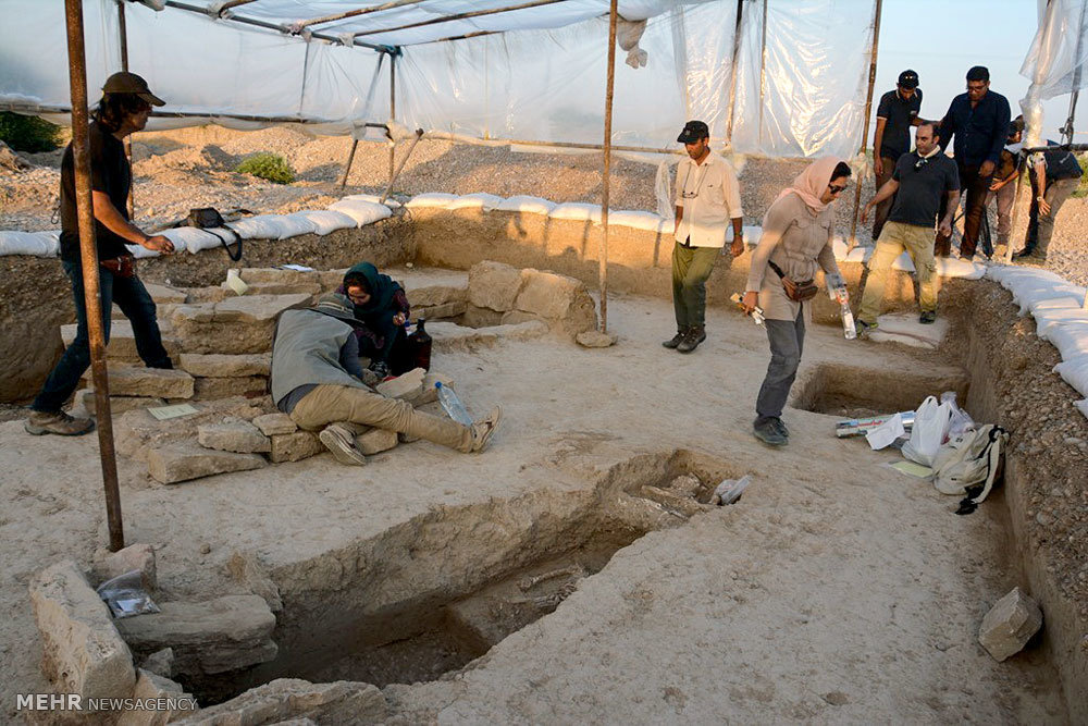 İran'da 7.000 Yıllık Mezarlık Bulundu
