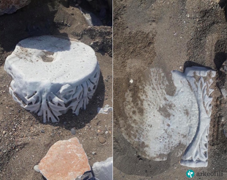 Mersin'de Anamurium Antik Kenti Denize Gömülüyor
