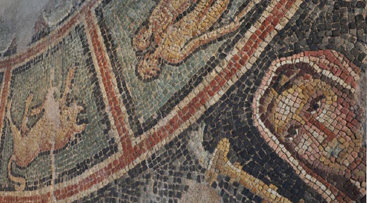 Bursa'da 1800 Yıllık Mitras Mozaiği Bulundu