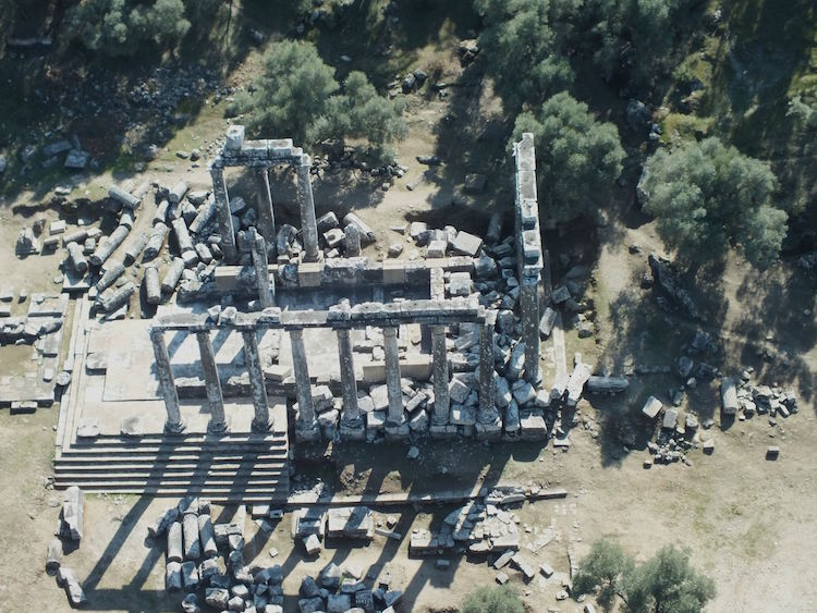 Muğla'daki Görkemli Zeus Tapınağı Restore Edilecek