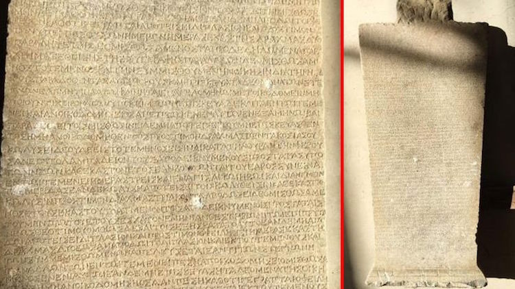 İzmir'deki Teos Antik Kenti'nde 2200 Yıllık Kira Sözleşmesi Bulundu