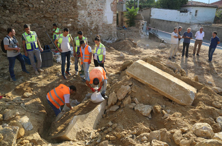 Muğla'daki İnşaat Çalışmalarında Helenistik Dönem Lahiti Bulundu