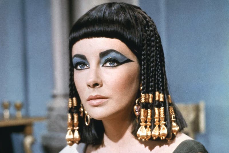 Elizabeth Taylor as Cleopatra. A: Getty